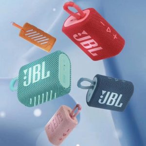 JBL - GO3 Portable Waterproof Wireless Speaker - Black