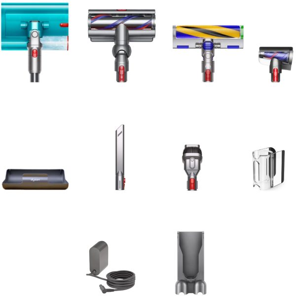 Dyson V15s Detect Absolute Vacuum Cleaner Submarine Light-Weight 2-in-1 Handheld/Stick Vacuum with Additional Tools