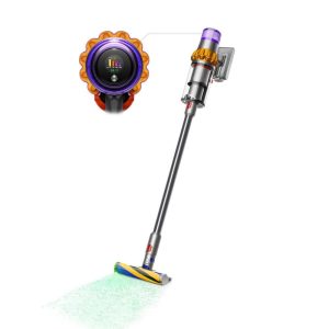 Dyson V15s Detect Absolute Vacuum Cleaner Submarine Light-Weight 2-in-1 Handheld/Stick Vacuum with Additional Tools