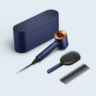 Dyson Supersonic hair dryer Prussian Blue/Rich Copper With Gift Box