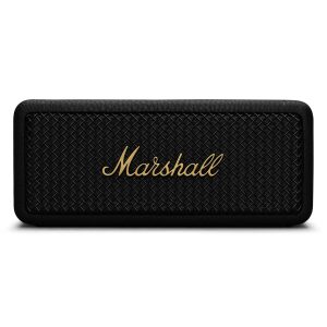 Marshall Emberton II Portable Bluetooth Speaker, Black & Brass  / Cream