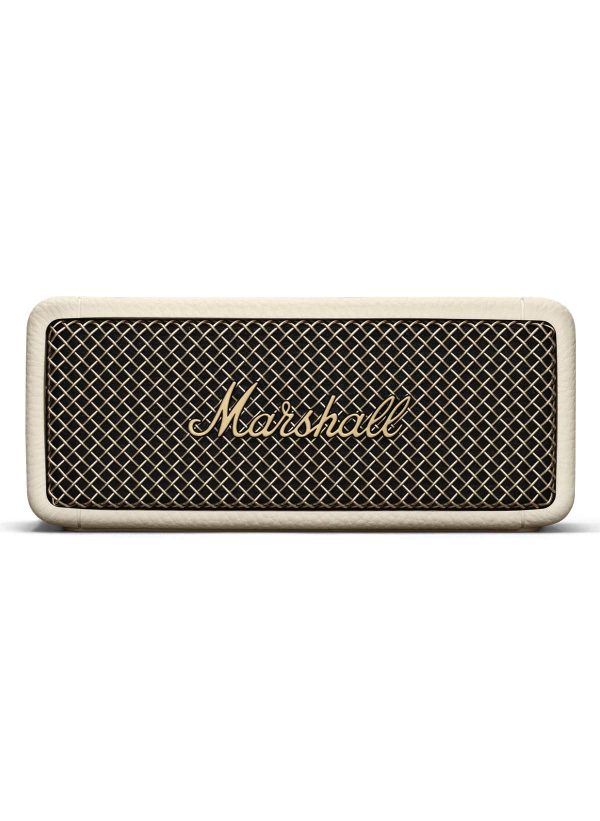 Marshall Emberton II Portable Bluetooth Speaker, Black & Brass  / Cream