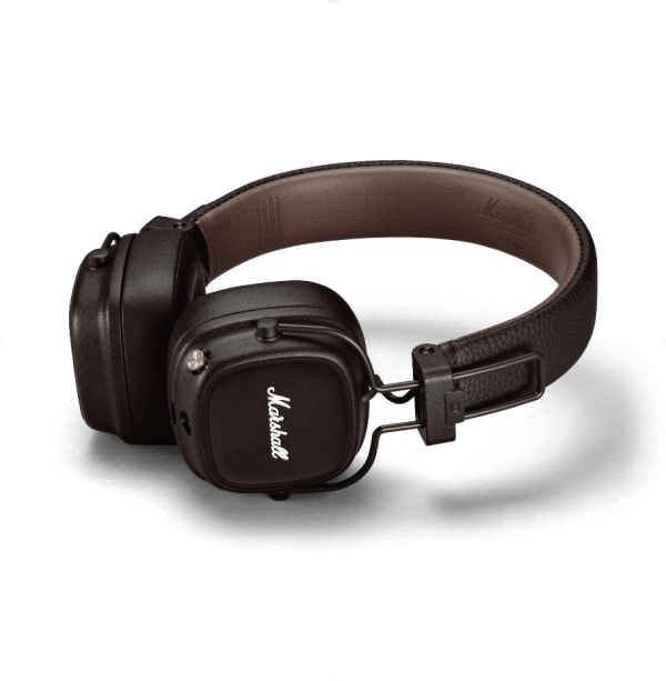 Marshall Major IV Bluetooth Headphones, Black or Brown Optional