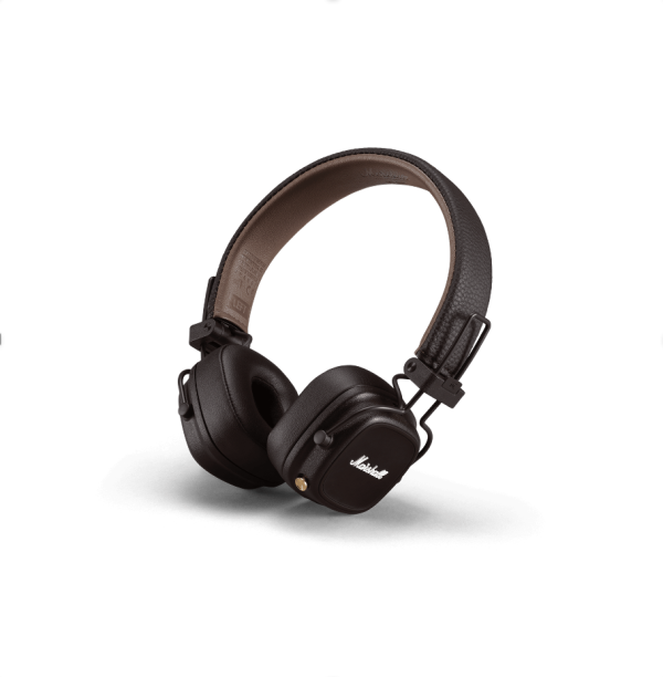 Marshall Major IV Bluetooth Headphones, Black or Brown Optional