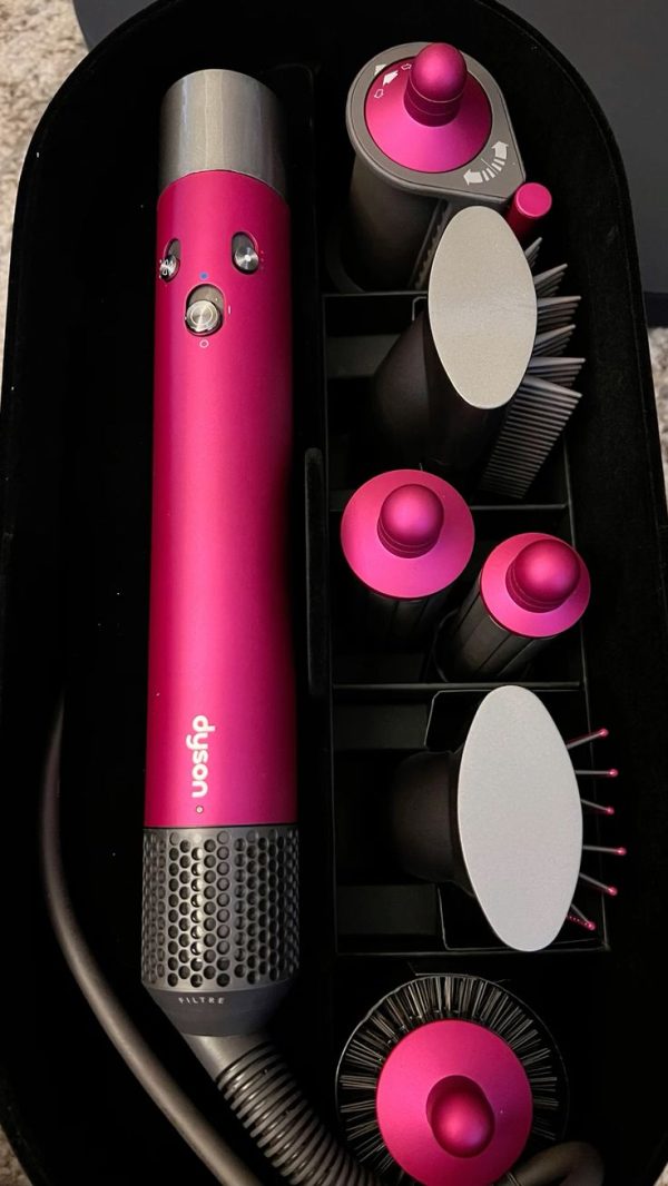 AirWrap Multi-Styler Complete Long Fushia Pink Dyson HS05