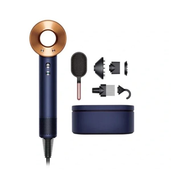 Dyson Supersonic hair dryer Prussian Blue/Rich Copper With Gift Box